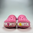Crocs Fun Lab Mickey Lights Clog Pink Lightweight Slip On Shoes Youth Size 8