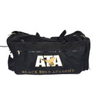 Ata Black Belt Academy Taekwondo Karate Sparring Gear   Duffle Bag Adult 28x12  
