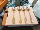 Antique Sterling Silver  at Least 2 Presumed  Teaspoons England Hallmarked 5 