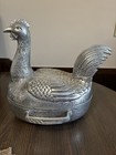 Vintage Arthur Court Hen On Nest Rooster Covered Serving Warming Dish Farmhouse