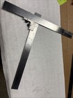 The L s  Starrett Co  No 289a Rule Holder With 2-12 Inch Comb   Square Rules