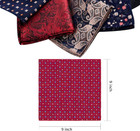 Pocket Square Handkerchief 18 Pack Men s Handkerchief silk Pocket Squares Sets V