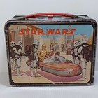 Vintage 1977 Star Wars Metal Lunchbox Lunch Box No Thermos X-wing Luke Skywalker