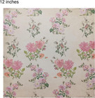 24 Sheets Cardstock Paper Pad - 12   12inches Lovely Garden Floral Spring-themed