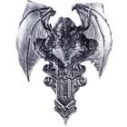 2025 South Korea Gargoyle 2 Oz Silver High Relief Antiqued Stacker