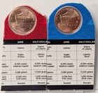1776 - 2026 P   D Lincoln Cent Penny Set - Cut From Mint Sets