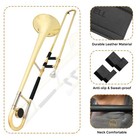 Rowell Trombone Guard Set Trombone Leather Hand Guard And Neck Guard 6 85 Inc   