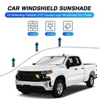 Kust Windshield Sun Shade For 2019-2025 2026 Chevrolet chevy Silverado 1500 A   