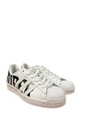 Adidas Superstar J Big Kids Size 5 Casual Shoe White Black Athletic Sneaker