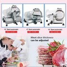 220v Commercial Meat Slicer  10 Inch Electric Food Slicer  240w Frozen Meat