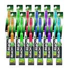 Toothbrush Crystal Clean Soft  10 Assorted Colors  12 Count  pack Of 1 -
