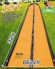 32ft Slip Water And Slide For Kids Adults  Extra Long Backyard Water Slide Wi   