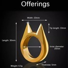 Rings Car Ear Safety Tool     Window Breaker  Survival Metal Defense