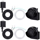  2 Pack Air Blower For Inflatables  Air Fan Blower Replacement Motor For 