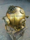 Boston Brass Antique Scuba Deep Diving Helmet Mark V Us Navy Divers Vintage Gift