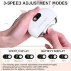 Safety Electric Automatic Nail Clippers Toe Thick Nails Cutter Pedicure White