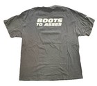 Wwe Authentic The Rock T-shirt Team Bring It  Boots To Asses Mens Size 2xl Guc