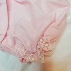 Vintage Cotton Plastiv Vinyl Underpants Diaper Cover Lace Lot Of 2 Pink Ruffles