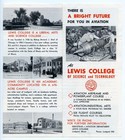 Lewis College Of Science And Technology 1957 Vintage Aviation Engines Brochure
