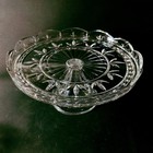 Waterford Marquis Giftware Cake Stand  Cut Crystal  10 1 2   Made In Poland