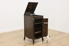 Victrola Record Player Antique Oak Phonograph Vv-xi Records  55317