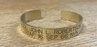 Vintage Vietnam War Mia Pow Bracelet Col  John L  Robertson Usaf 16 Sep 66