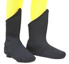 Child Superhero Boot Tops Shoe Covers Black Costume Accessory Super Hero Kids