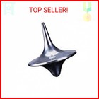 Accurate Spinning Top  Vintage Totem Zinc Alloy Silver Toy Gift