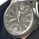 Citizen Eco-drive Men s Calendar Compass Dial Black Sport Watch 44mm Aw0115-03e