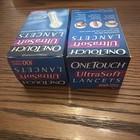 3 Ontouch Ultra Soft 100 Sterile Lancets New 2pk Exp 5 22   6 21  bonus Box Of 86