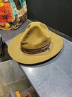 Vintage Scout Master Boy Scouts Of America Campaign Hat F7