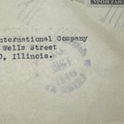 Honduras  Air Mail  Cover To Chicago  1946      Lot 23 File K 