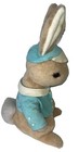 Rare Vtg Cuddle Toys By Douglas Soft Stuffed Peter Rabbit Plush Toy Foam Filled