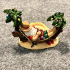 Christmas Yankee Candle Santa Hammock On Vacation On The Beach  Votive Holder