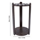 Floor Stand Billiard Cue Holder 9hold Pool Cue Stick Rack Holder Table Wooden