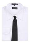 Boy s 14 Inch Black Pattern Pretied Zipper Necktie