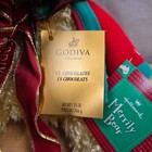 Hallmark Merrily Bear 12  Godiva Chocolate Holiday Christmas Bear Retired
