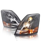 Volvo  04-18 Vn vnl Truck Headlight Headlights Pair Left Right Side W  All Bulbs