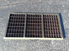 Hamilton Wood Oak Printers  Drawer Letterpress Type Set Case Shadow Box 