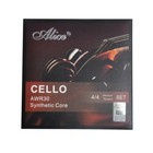 Alice Awr30 Synthetic Core Cello Strings Set 4 4 Medium For Professional Student