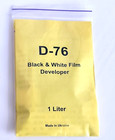 Kit D-76 Black   White Film Developer   Universal Fixer  Powder Mixes To 1 Liter
