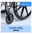 Medline Lightweight Wheelchair For Adults With Swing-back  Desk-length