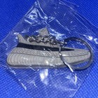 Adidas Yeezy Boost 350 V2 Sneaker Keychain 2d Flat Rubber 2 5    - Gray   Black