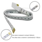 Soft Tape Measure Double Scale Body Sewing Flexible Ruler For Multi-uses  1 Pc 