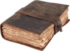 Handmade Vintage Leather Bound Journal Notebook Writing Deckle Edge Paper 