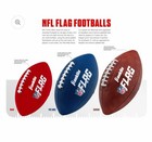 Official   Authentic Nfl Flag Play Football Brown Junior Size