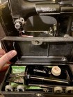 Vintage Singer 221 Featherweight Sewing Machine - Cleaned  Oiled  Tuned