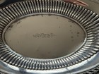 Antique Sterling Silver Watson Co  Wilcox Wagoner Fruit Bread Plate 10  183grams