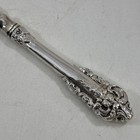 Vintage 10 5    Ornate Silver Plate Letter Opener Decorative Handle Desk Accessory