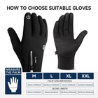 Outdoor Cold And Windproof Sports Gloves  Cold Touch Screen Anti-slip  Winter